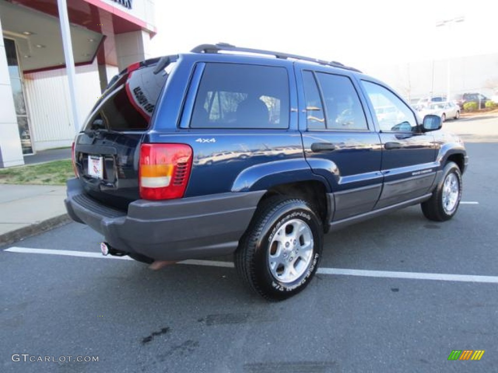 1999 Grand Cherokee Laredo 4x4 - Patriot Blue Pearl / Taupe photo #28