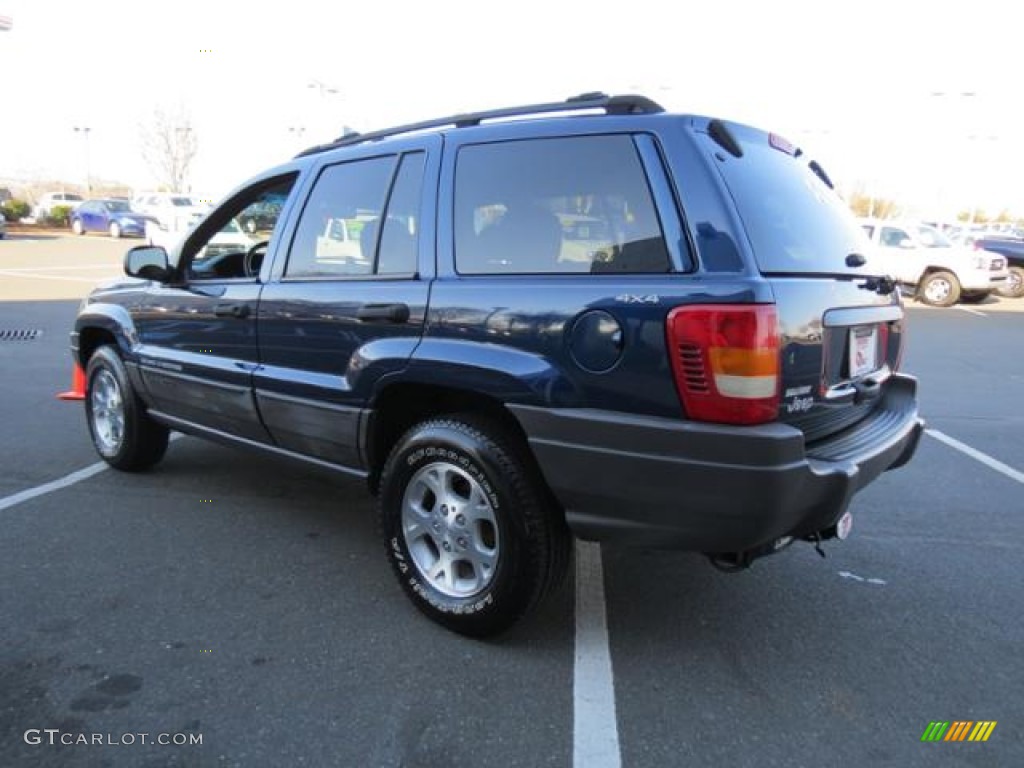 1999 Grand Cherokee Laredo 4x4 - Patriot Blue Pearl / Taupe photo #30
