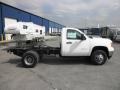 Summit White - Sierra 3500HD Regular Cab Chassis Photo No. 1