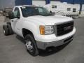 Summit White - Sierra 3500HD Regular Cab Chassis Photo No. 2