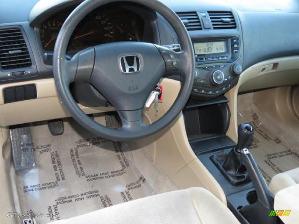 2004 Accord LX Coupe - San Marino Red Pearl / Ivory photo #6