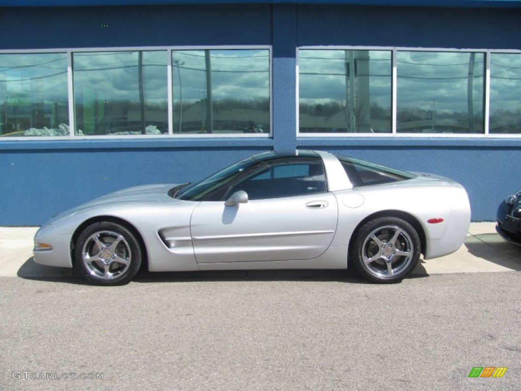 Sebring Silver Metallic 1999 Chevrolet Corvette Coupe Exterior Photo #79073200