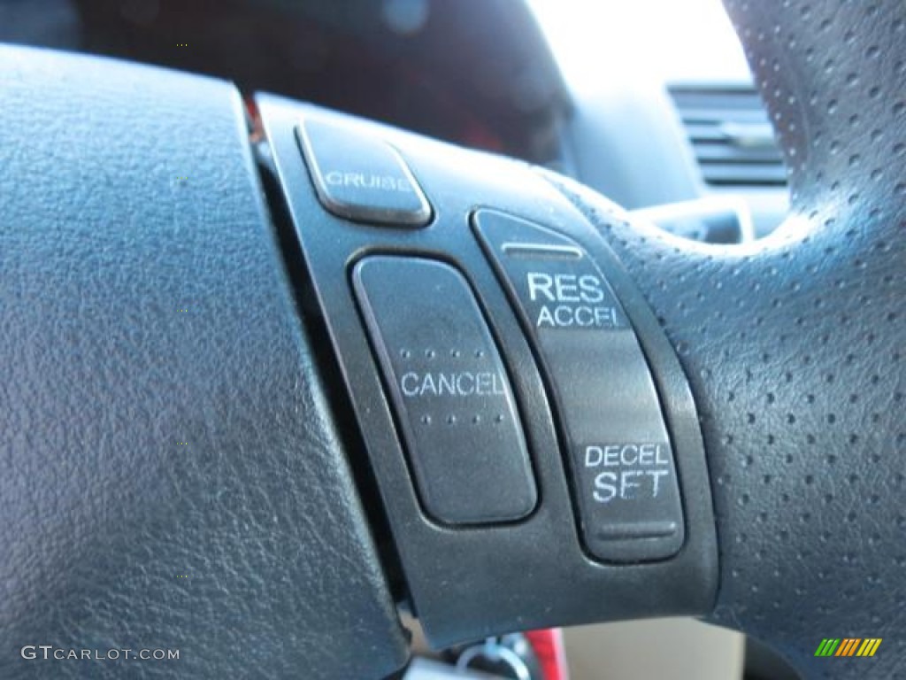 2004 Accord LX Coupe - San Marino Red Pearl / Ivory photo #17