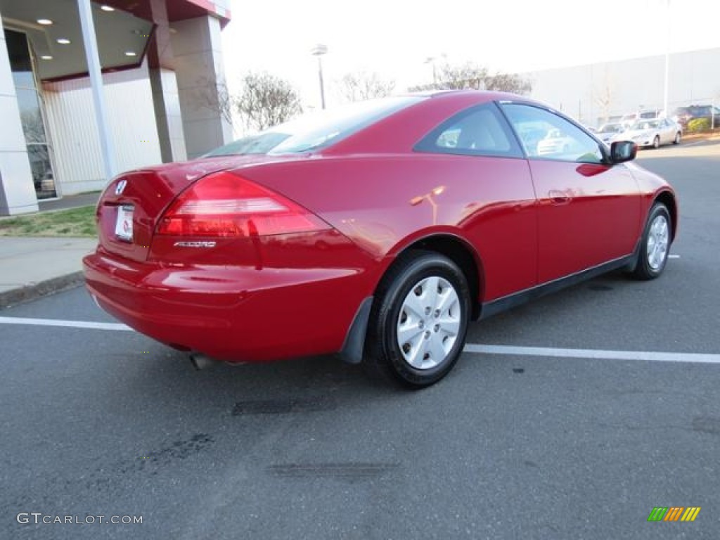 2004 Accord LX Coupe - San Marino Red Pearl / Ivory photo #26