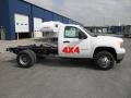 2013 Summit White GMC Sierra 3500HD Regular Cab 4x4 Chassis  photo #1