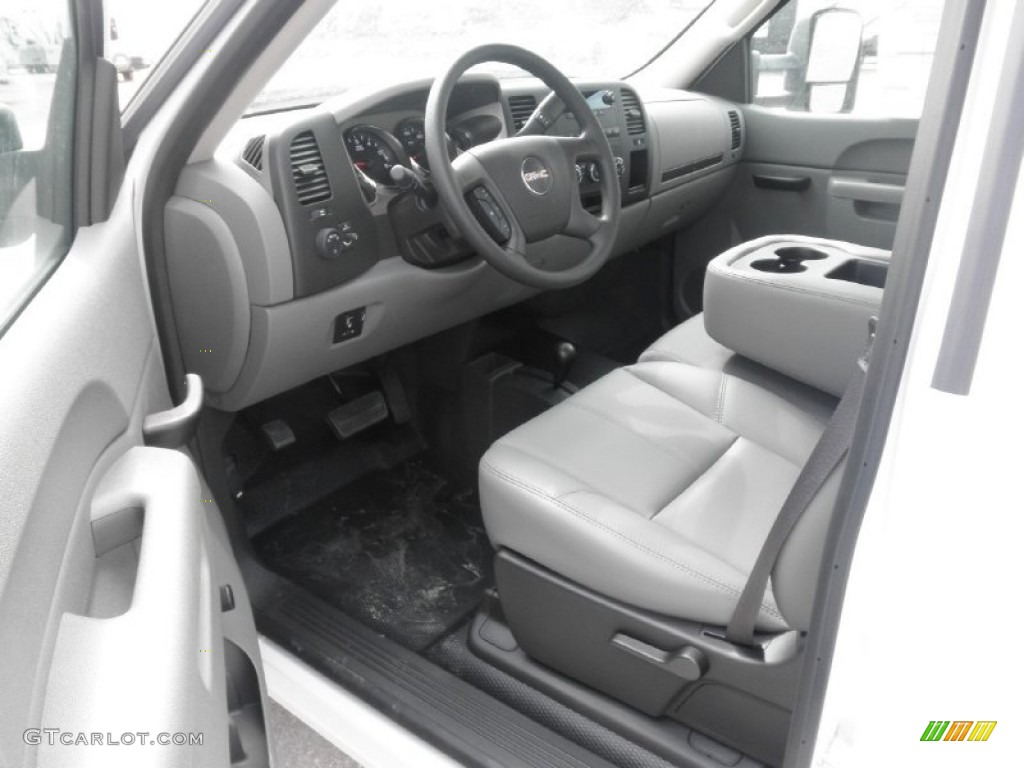 2013 GMC Sierra 3500HD Regular Cab 4x4 Chassis Interior Color Photos