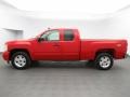 2009 Victory Red Chevrolet Silverado 1500 LT Extended Cab 4x4  photo #8