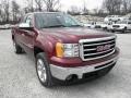 2013 Sonoma Red Metallic GMC Sierra 1500 SLE Extended Cab 4x4  photo #2