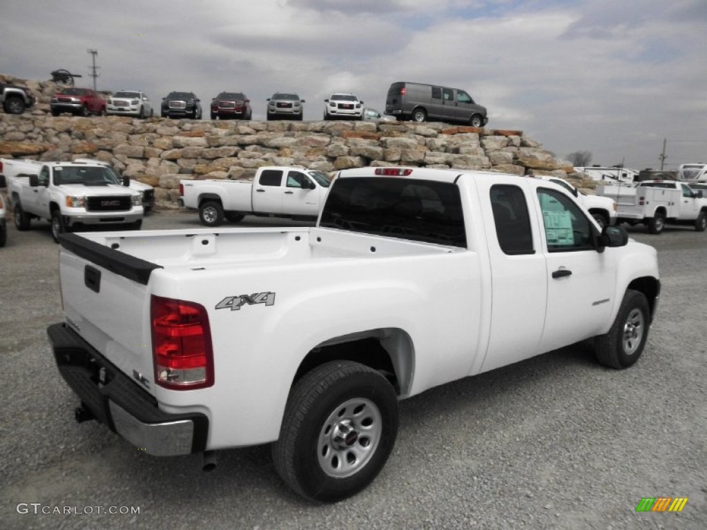 2013 Sierra 1500 Extended Cab 4x4 - Summit White / Ebony photo #19