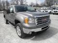 2013 Steel Gray Metallic GMC Sierra 2500HD SLE Extended Cab 4x4  photo #2