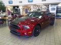 2014 Ruby Red Ford Mustang Shelby GT500 SVT Performance Package Coupe  photo #2