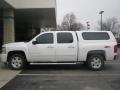 2009 Summit White Chevrolet Silverado 1500 LTZ Crew Cab 4x4  photo #10