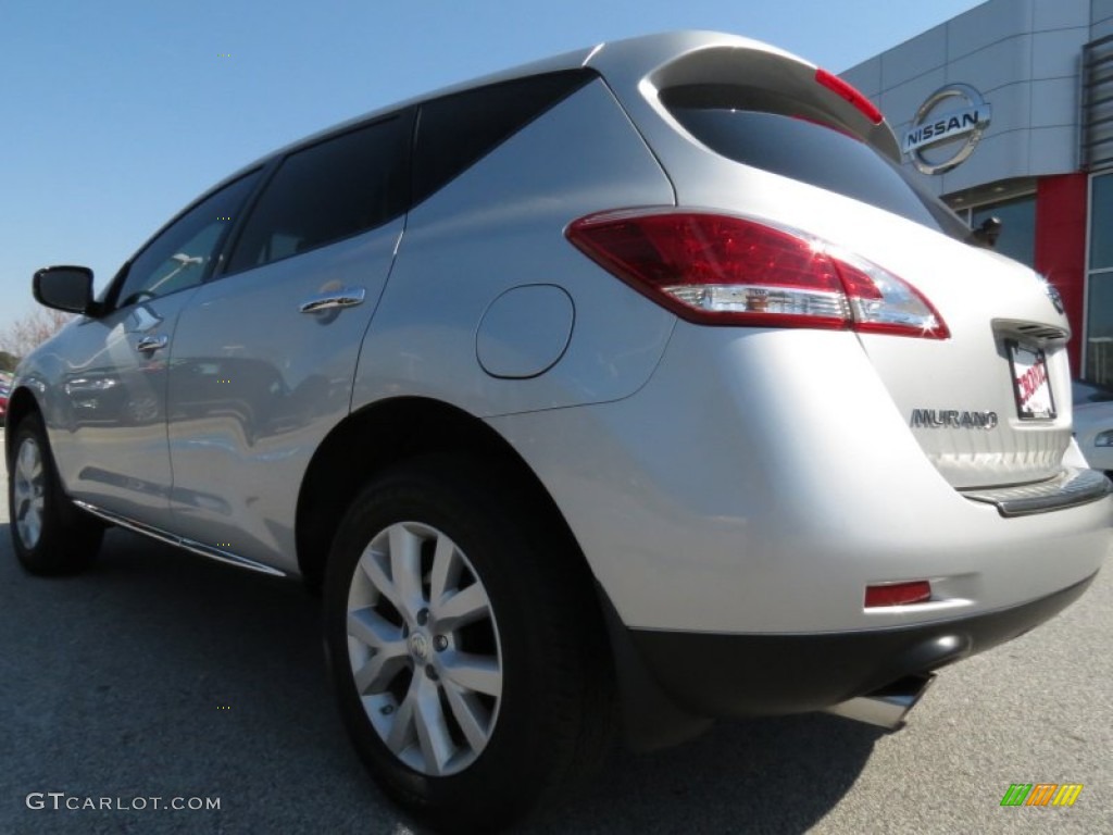 2011 Murano S - Brilliant Silver / Black photo #3