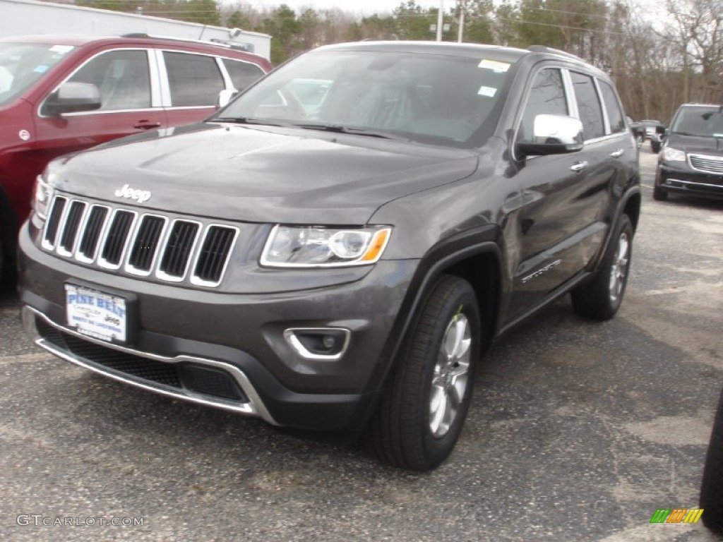 2014 Grand Cherokee Limited 4x4 - Granite Crystal Metallic / Morocco Black photo #1