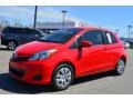 Absolutely Red 2013 Toyota Yaris L 3 Door