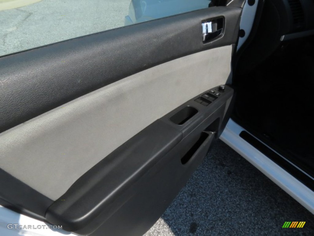 2012 Sentra 2.0 S - Aspen White / Charcoal photo #11