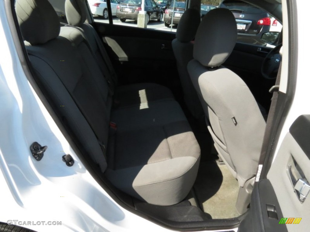 2012 Sentra 2.0 S - Aspen White / Charcoal photo #13