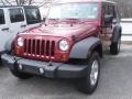 2013 Deep Cherry Red Crystal Pearl Jeep Wrangler Unlimited Sport S 4x4  photo #1