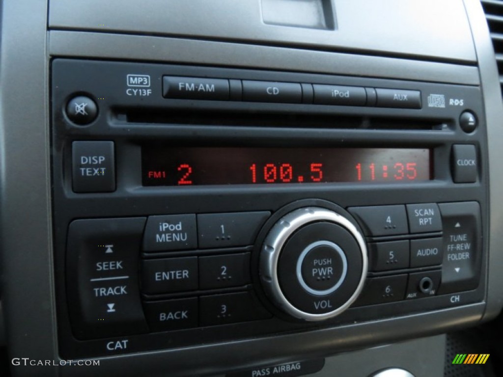 2012 Sentra 2.0 S - Aspen White / Charcoal photo #22