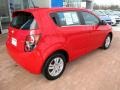 2013 Victory Red Chevrolet Sonic LT Hatch  photo #12