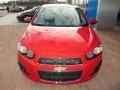 2013 Victory Red Chevrolet Sonic LT Hatch  photo #16