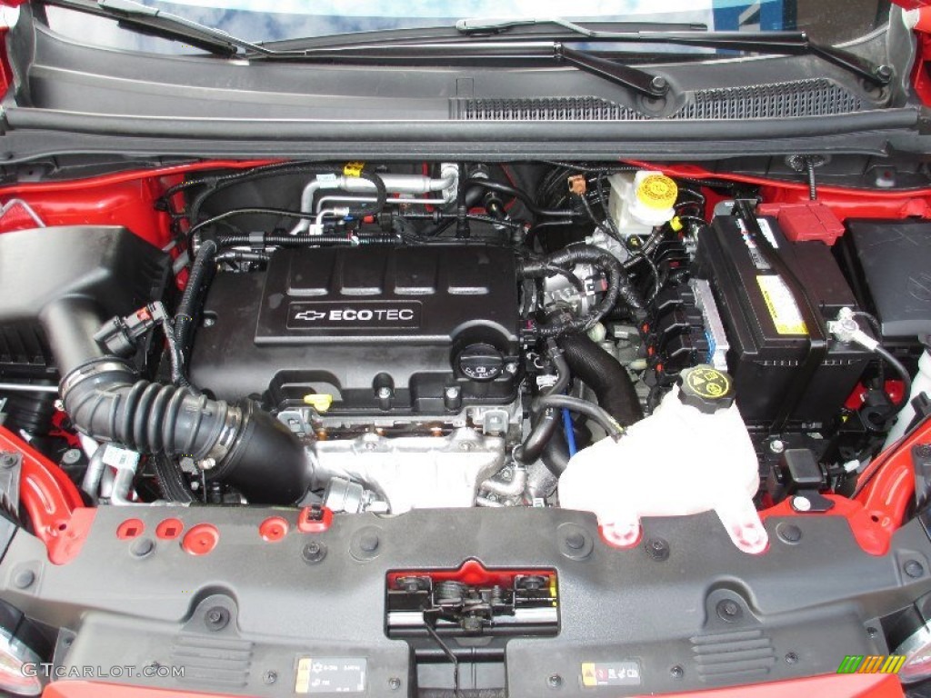 2013 Chevrolet Sonic LT Hatch 1.4 Liter DI Turbocharged DOHC 16-Valve 4 Cylinder Engine Photo #79080580