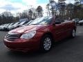 2008 Inferno Red Crystal Pearl Chrysler Sebring LX Convertible  photo #1