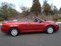 2008 Inferno Red Crystal Pearl Chrysler Sebring LX Convertible  photo #10