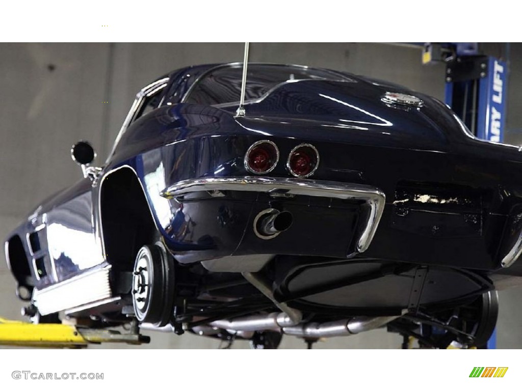 1963 Corvette Sting Ray Fuelie Coupe - Tuxedo Black / Black photo #4