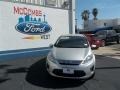 2013 Ingot Silver Ford Fiesta SE Sedan  photo #1