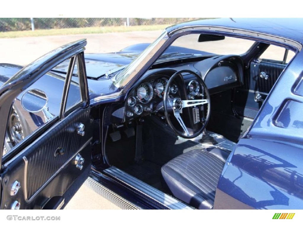 1963 Corvette Sting Ray Fuelie Coupe - Tuxedo Black / Black photo #16