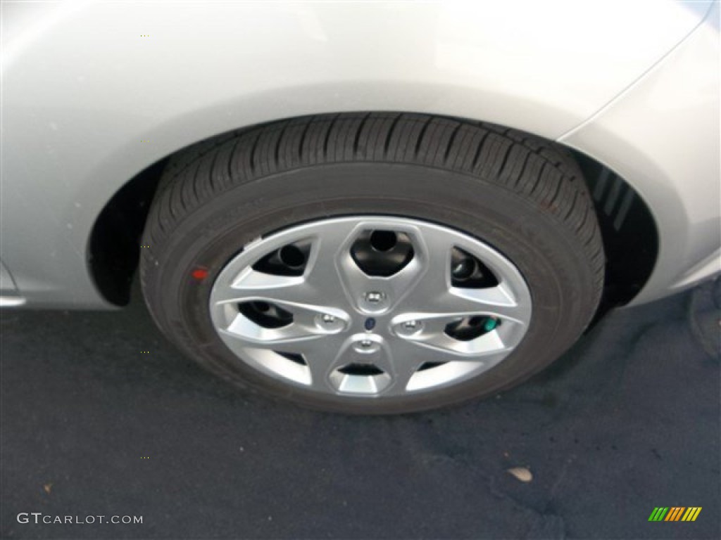 2013 Fiesta SE Sedan - Ingot Silver / Charcoal Black/Light Stone photo #10