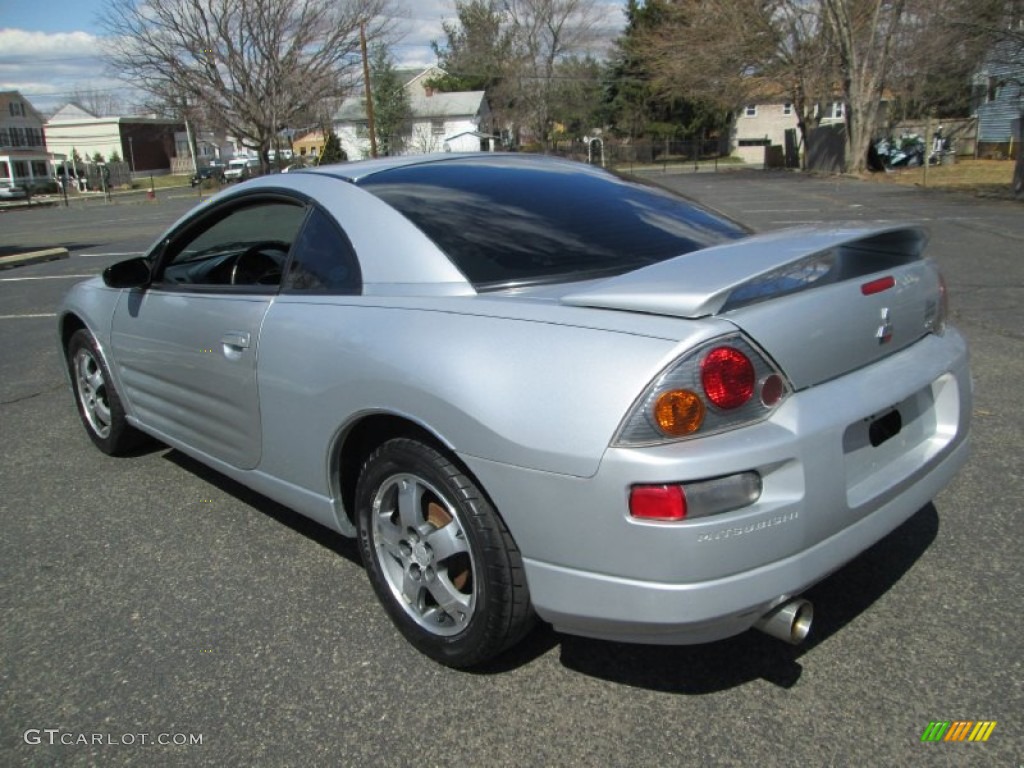 2003 Eclipse GS Coupe - Sterling Silver Metallic / Midnight photo #5