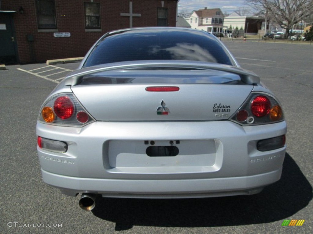 2003 Eclipse GS Coupe - Sterling Silver Metallic / Midnight photo #6