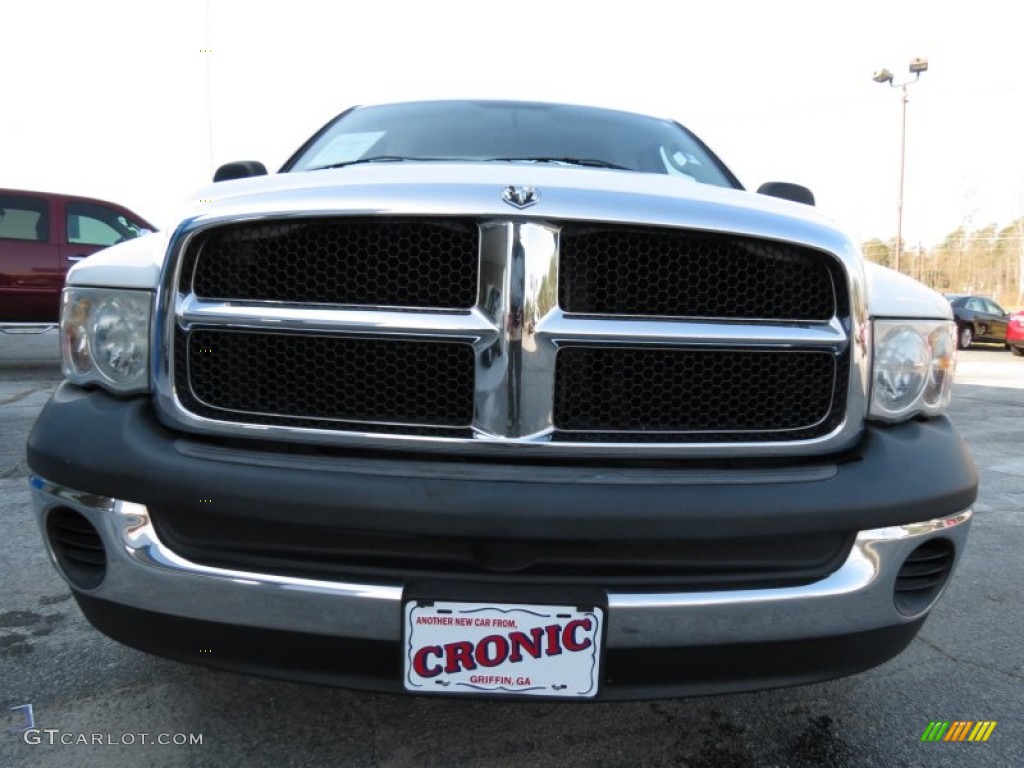 2004 Ram 1500 ST Regular Cab - Bright White / Dark Slate Gray photo #2