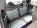 2012 Fiat 500 Sport Rear Seat