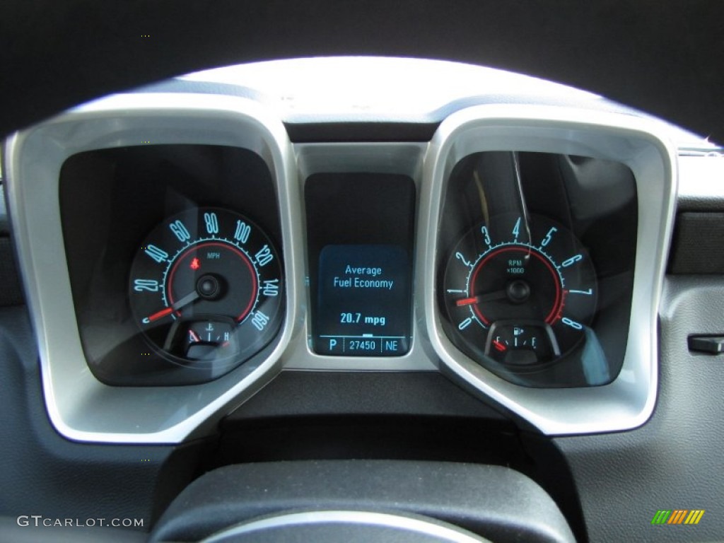 2011 Chevrolet Camaro LT Coupe Gauges Photo #79083189