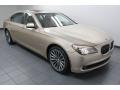 Milano Beige Metallic 2011 BMW 7 Series 750Li Sedan Exterior