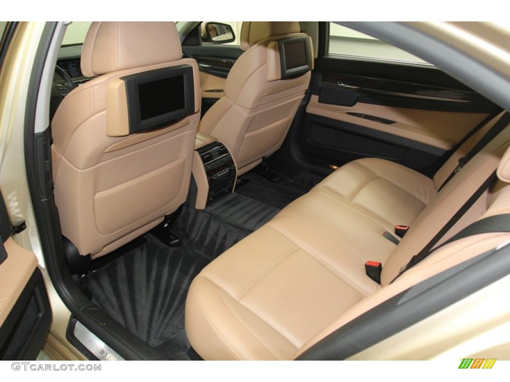 2011 BMW 7 Series 750Li Sedan Rear Seat Photo #79084216