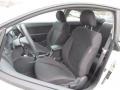 2012 Kia Forte Koup Black Interior Front Seat Photo