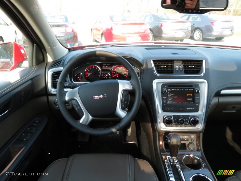 2013 Acadia SLT - Crystal Red Tintcoat / Dark Cashmere photo #11