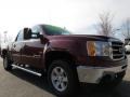 Sonoma Red Metallic - Sierra 1500 SLE Crew Cab Photo No. 1