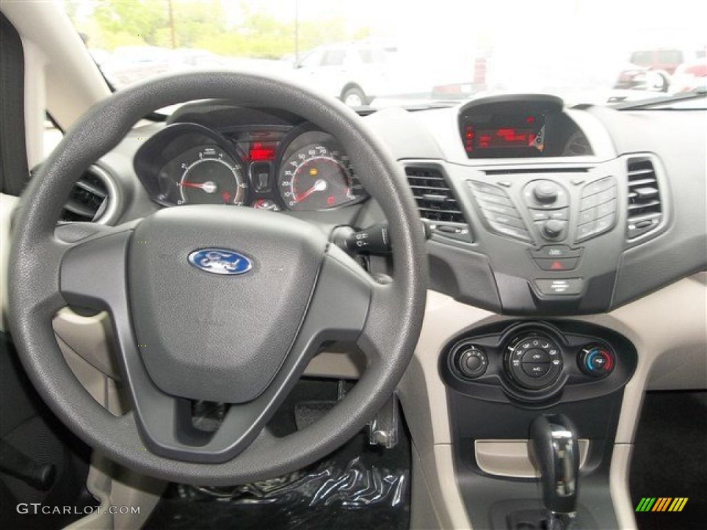 2013 Fiesta S Sedan - Violet Gray / Charcoal Black/Light Stone photo #15