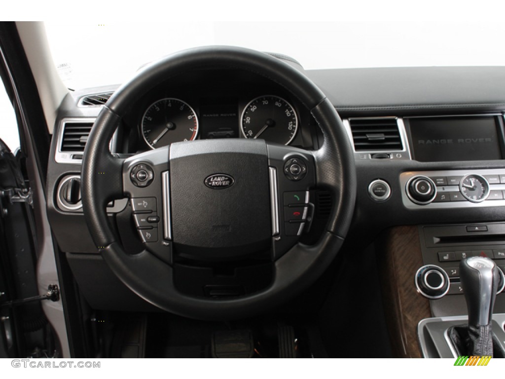 2011 Range Rover Sport HSE LUX - Stornoway Grey Metallic / Ebony/Ebony photo #7