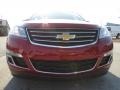 2013 Crystal Red Tintcoat Chevrolet Traverse LT  photo #2