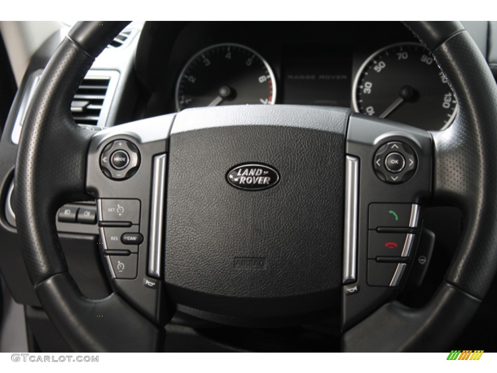 2011 Range Rover Sport HSE LUX - Stornoway Grey Metallic / Ebony/Ebony photo #8