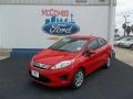 2013 Race Red Ford Fiesta SE Sedan  photo #2