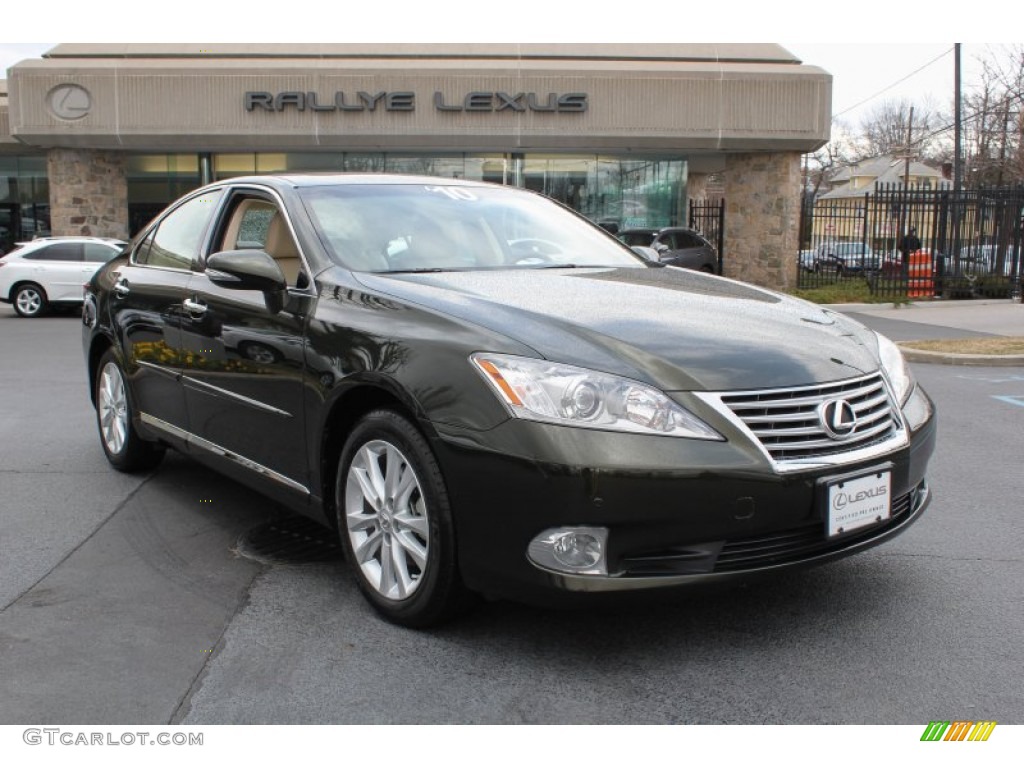 2010 ES 350 - Peridot Green Mica / Parchment photo #1