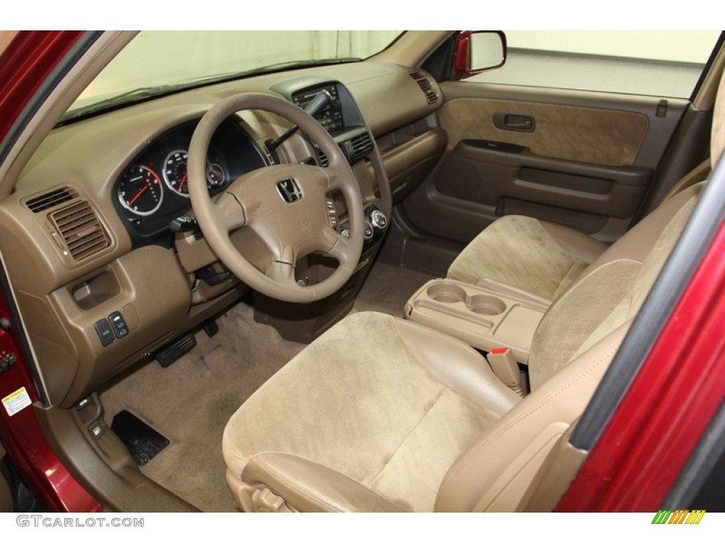 Saddle Interior 2002 Honda CR-V EX 4WD Photo #79086772