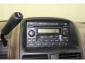 2002 Honda CR-V Saddle Interior Audio System Photo